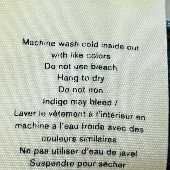 rag & bone Nina Size 30 High Rise Ankle Cigarette in Monty Button Fly Raw Hem - Picture 10 of 15